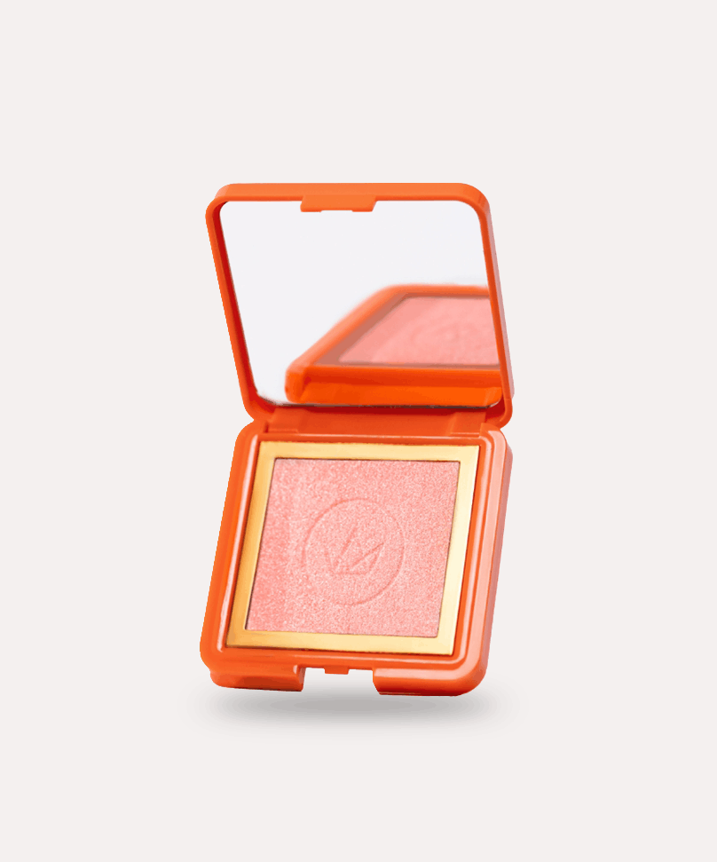 Iluminador Compacto Divine Glow - compacto com acabamento luminoso e textura micronizada